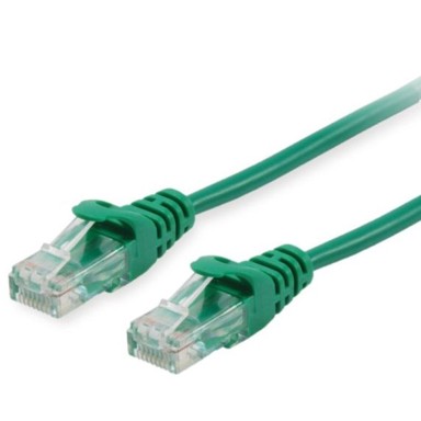 EQUIP Patch kabel Cat 6 U/UTP, 0.15 m, zeleni