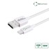 MICROCONNECT Lightning kabel 0.5 m, bijeli