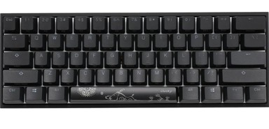 DUCKY Tipkovnica Mecha Mini Gaming USB engleska crna