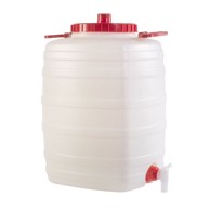 PLANA Plastična bačva sa slavinom Demetra 50 l