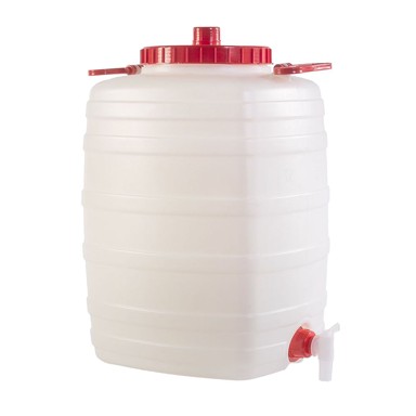 PLANA Plastična bačva sa slavinom Demetra 50 l