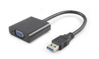 USB 3.0 na VGA adapter, M/Ž, crni