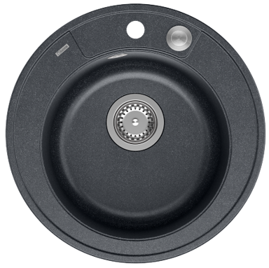 QUADRON Sudoper Morgan 210 antracit/čelik s daljinskim upravljanjem