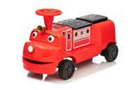 Lokomotiva na akumulator Red Station, dvosjed, crvena
