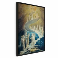 Slika William Blake – Jacob’s Ladder, 40x60 cm, u crnom drvenom okviru