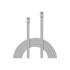 LINDY RJ-12 M/M kabel, 5 m, sivi