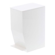 YAMAZAKI Bijela plastična kanta za smeće s pedalom 3,9 l Tower