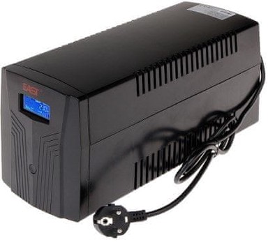 EAST UPS AT-UPS1200BK-LCD, 1200 VA, LCD, crna