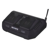 GRAPHITE Dvostruki punjač Energy+, 2 x 3 A