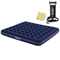 BESTWAY Madrac na napuhavanje 203x183x22 cm, klipna pumpa