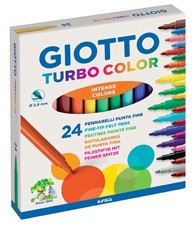 GIOTTO Flomasteri Turbo Color Multi 24 kom