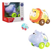 Zvečka, na kotačima, životinjski taxi, sorto lav ili hippo