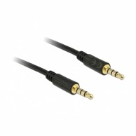 DELOCK AUDIO kabel 3,5 m na 3,5 m 4-pinski, duljina 2 m, crni