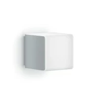 LED vanjska zidna svjetiljka L830 sc, senzor i bluetooth, 9,1W, 3000 K, srebrna