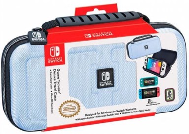 BIGBEN Torbica za Nintendo Switch, svijetlo plava