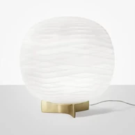 FOSCARINI Stolna svjetiljka Gem, bijela