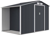 IWHOME Vrtna kućica LUCIFER A-2 5,31 m², antracit