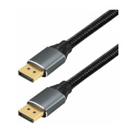 TRANSMEDIA Kabel DisplayPort 2.1, 1, 5m, TRN-C303-1, 5L