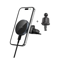 TECH-PROTECT Držač mobitela V5 MagSafe CD Vent 15W, crna