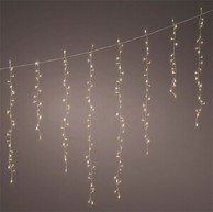 LED Lampice sige 3,75 m, toplo bijele, IP44