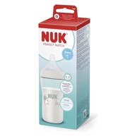 NUK Bočica Perfect Match, 260 ml, 3m+, plastika, sort