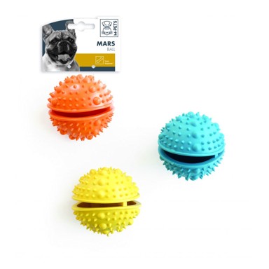 M-PETS Loptica za poslastice Mars - FI 8 cm