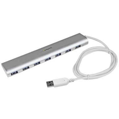 STARTECH USB čvorište ST73007UA, srebrno-bijelo