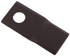 WARYŃSKI Nož kosilice 1058780, lijevi, otvor 21 mm, 110 x 48 x 3 mm, 25 kom