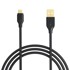 AUKEY Micro USB na USB-A kabel 1 m Quick Charge, crni