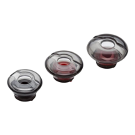 POLY Set navlaka za slušalice 203710-01, crno-prozirni