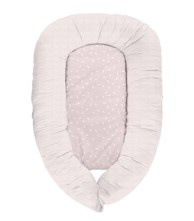 KIKKA BOO Gnijezdo od memorijske pjene 3u1, konfeti, roza