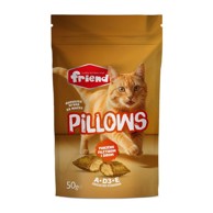 FRIEND Hrana za mačke suha, piletina i sir, 50 g