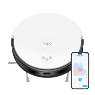 TP-LINK Robotski usisavač i perač Tapo RV20 Mop, LiDAR + žiroskopska navigacija, 2600 mAh, 400 ml spremnik za prašinu, 300 ml spremnik za vodu, WiFi/Bluetooth, podrška za Home/Alexa, Tapo aplikacija