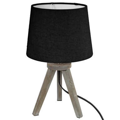ATMOSPHERA Stolna lampa, 1xE14 40W, mini, crna