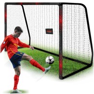 NEO-SPORT Nogometni gol NS-473 300x200x120 cm, crno-crveni