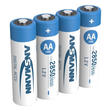 ANSMANN Baterije AA HR6 2850 mAh, 12x4