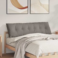Jastuk za leđa, sivo smeđi, 160 x 50 cm