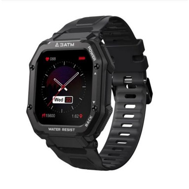 MOYE Pametni sat Kairos, crni