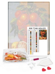 Dijamantni goblen, 40x50cm, šuma