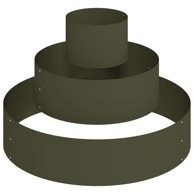 Metalna sadilica, čelik/maslinasta, Ø 90 cm, modularna