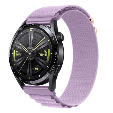 B-STRAP Nylon Loop remen za Garmin Vivoactive 3, lavender