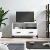TV ormarić bijeli 80 x 36 x 50 cm od konstruiranog drva