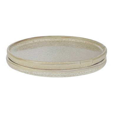 METTE DITMER DENMARK Set tanjura Sand Grain, bež kamen, ø 20 cm, 2/1