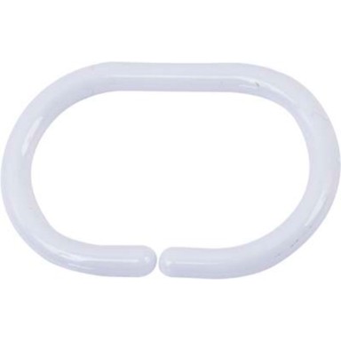 TENDANCE Zavjesa alke za zavjesu 12, bijele