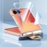 OVERBOARD Futrola s prstenom za Samsung Galaxy Z Flip7 5G, sa staklom za vanjski zaslon, zlatna