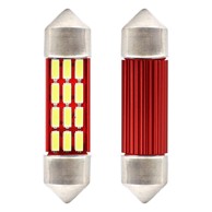 AMIO LED žarulje CANBUS Festoon C5W/C10W/C3W 36 mm 12V/24V, bijele