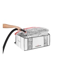 COMPACTOR Vakuumska/ojačana tekstilna kutija za pohranu odjeće 65x50x26, 5 cm Life 