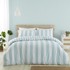 CATHERINE LANSFIELD Posteljina Cove Stripe za krevet za jednu osobu 135x200 cm Bijela/plava