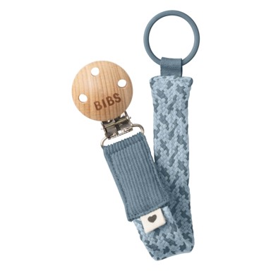 BIBS Vezica za dudu, plava/svijetloplava, 22 cm, organski pamuk