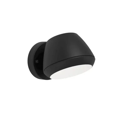 Vanjska zidna lampa, 1xGU10, 4,6W, 400 lm, IP44, Nivarolo, 900675, crna